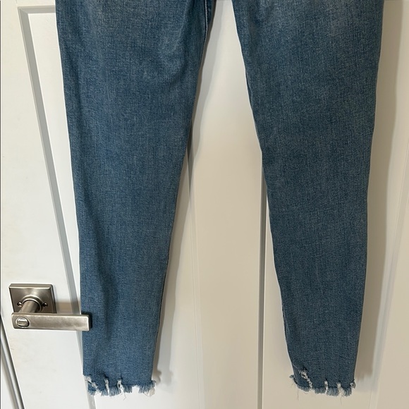 Abercrombie & Fitch Blue Cropped Jeans - Picture 11 of 11